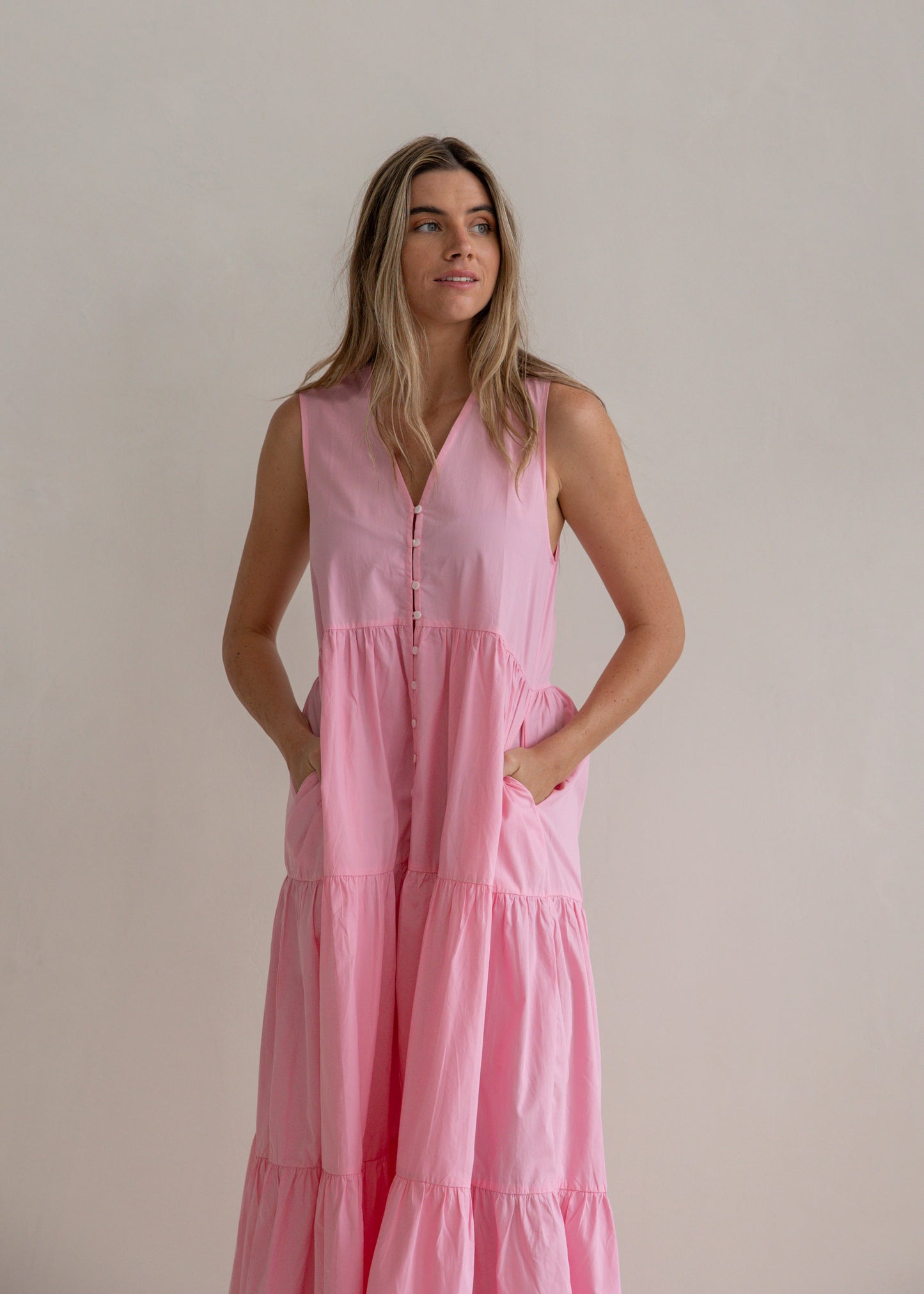 CHLOE DRESS - PINK