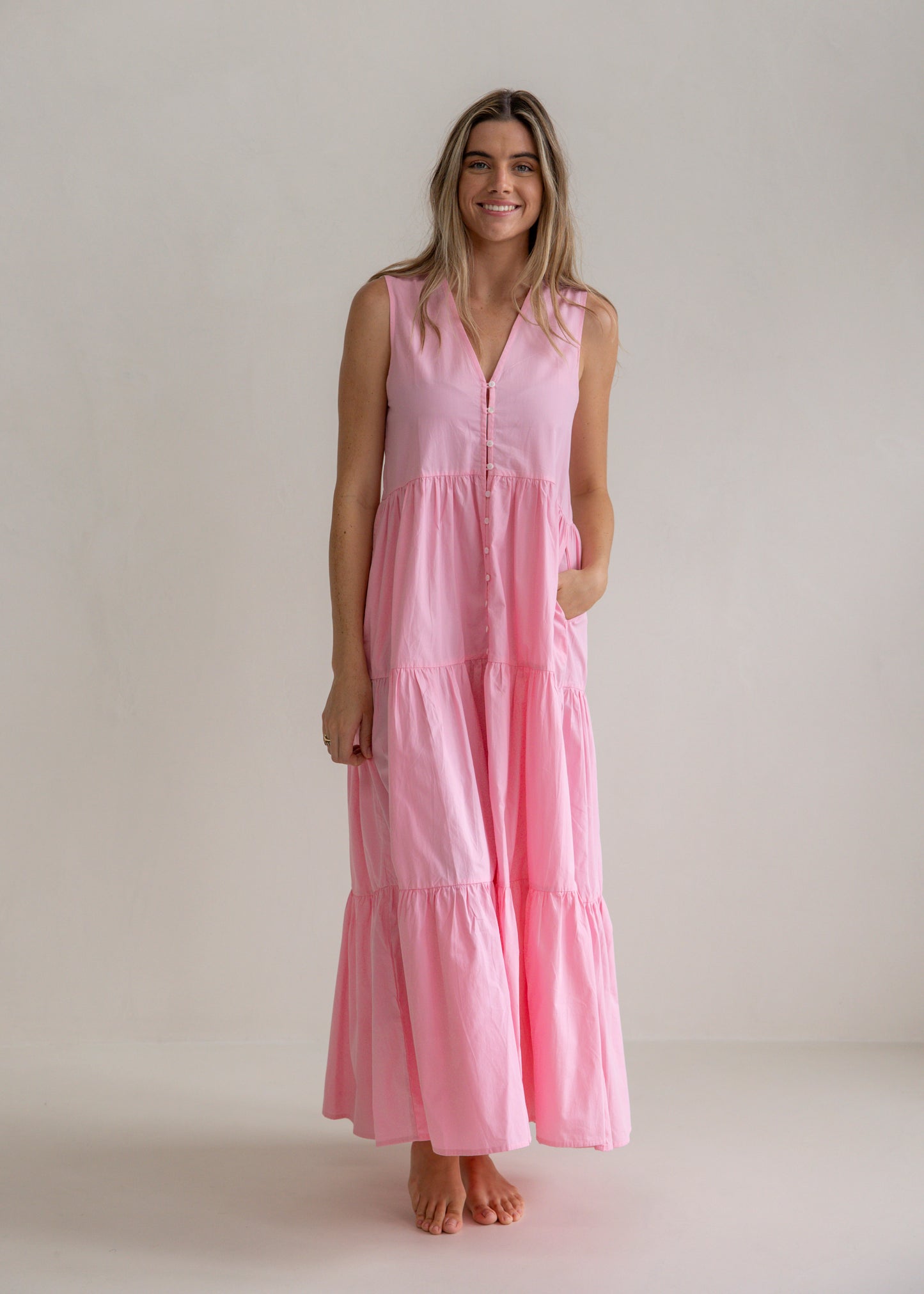 CHLOE DRESS - PINK