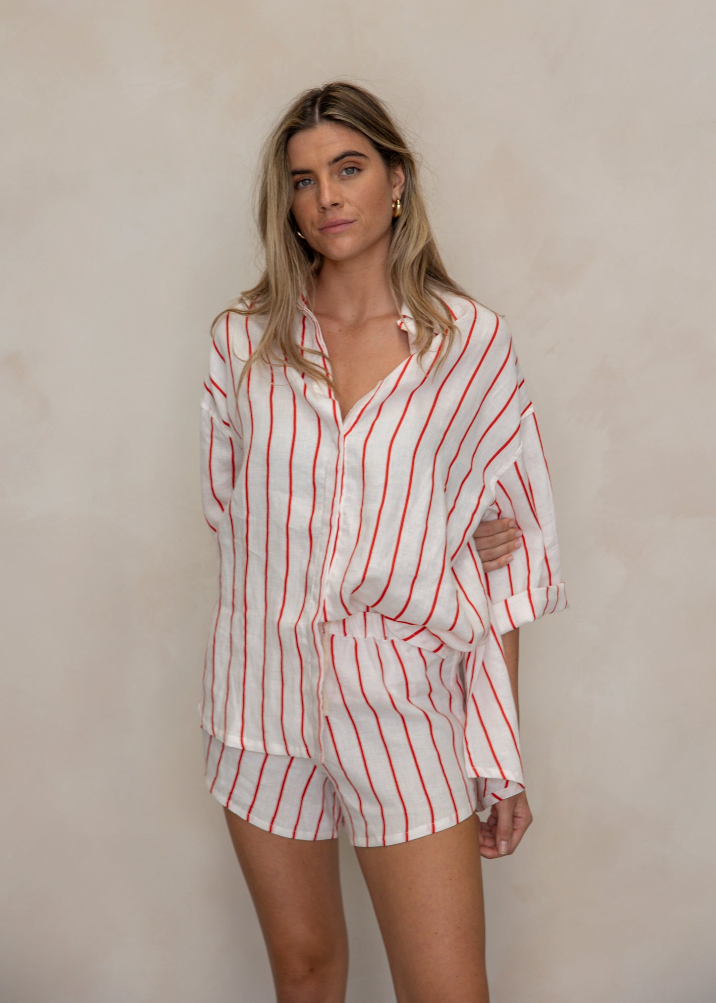 HOLIDAY SET - RED STRIPE